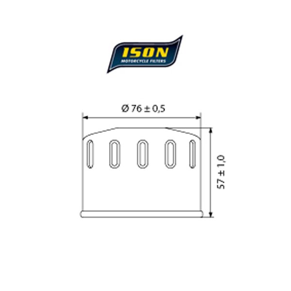 Filtro Olio Motore Moto Road Racing ISON HF 160 BMW F 800 R 2005-2020 2