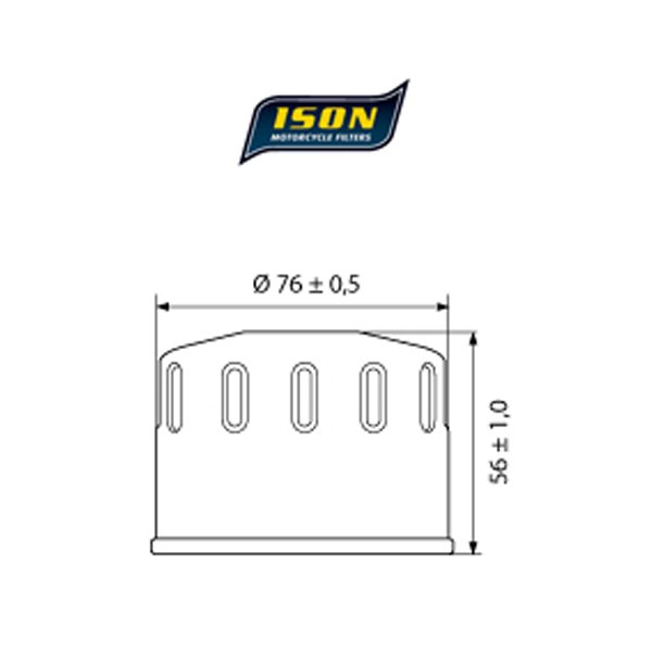 Filtro Olio Motore Moto Road Racing ISON HF 164 BMW R nineT Pure 2017-2020 2
