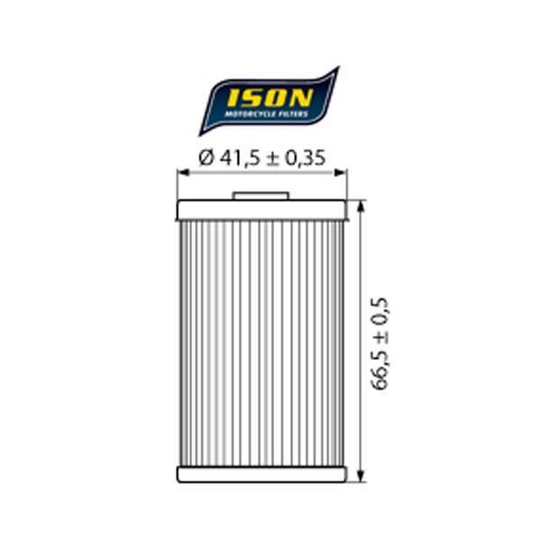 Filtro Olio Motore Moto Road Racing ISON HF 155 Husqvarna 701 Vitpilen 2018-2021 2