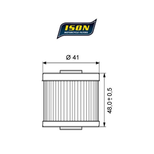 Filtro Olio Motore Moto Road Racing ISON HF 651 Husqvarna 701 Vitpilen 2018-2021 2