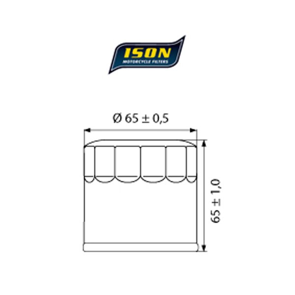 Filtro Olio Motore Moto Road Racing ISON HF 204 Yamaha XSR 700 2016-2024 2