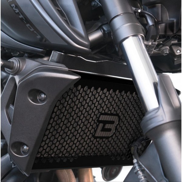Griglia Copriradiatore Protezione radiatore Alluminio Nero Yamaha MT-07 2019-2020