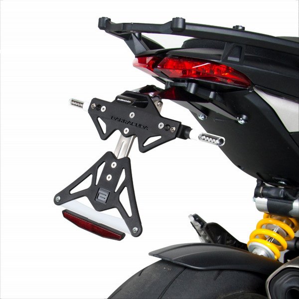 Kit Portatarga Moto Pieghevole Barracuda Road Racing Moto Ducati Hyperstrada 821 - Hypermotard 821