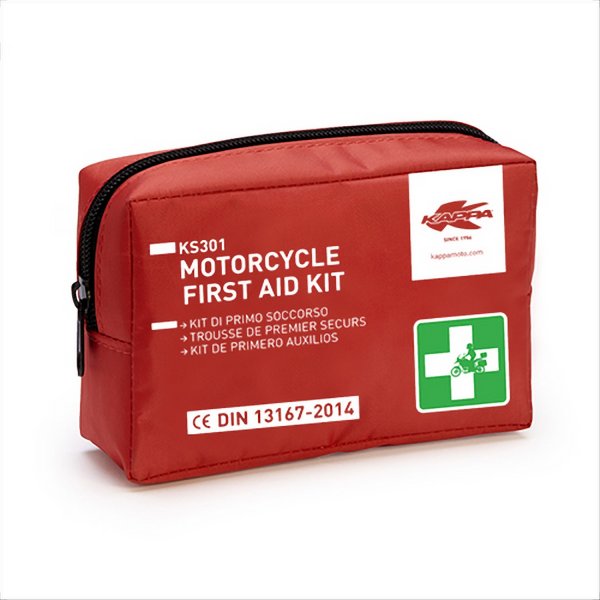 Kit Pronto Soccorso Portatile Kappa KS301 FIRST AID KIT Road Racing Viaggio Emergenza