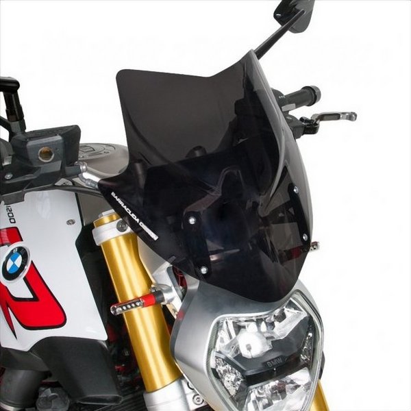 Cupolino Aerosport Barracuda Fumè Moto BMW R 1200R 2015-2017