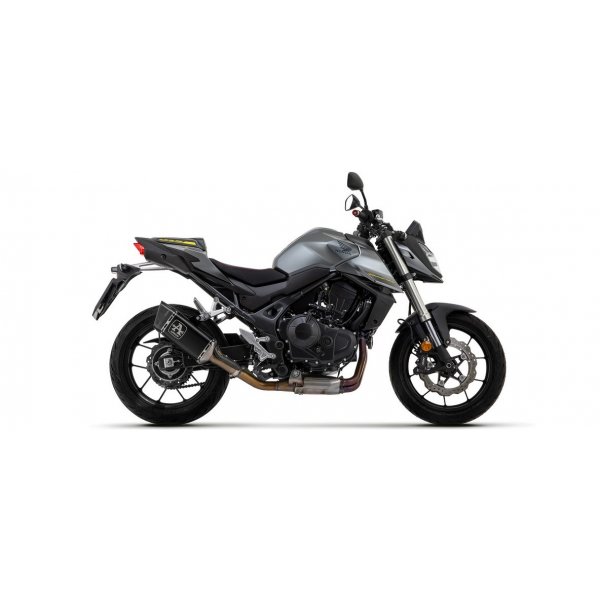 Terminale Arrow Pista Titanio "Dark" Omologato 71508PTN Road Racing Moto Honda Hornet 750 2023-2025