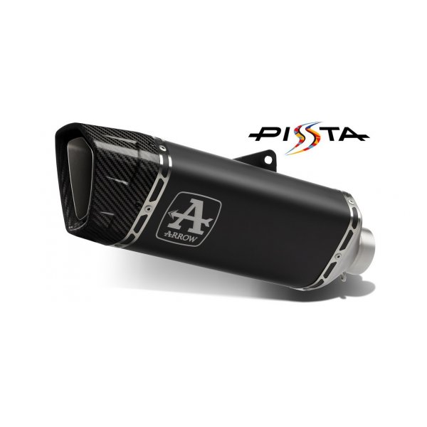 Terminale Arrow Pista Titanio "Dark" Racing 71008PTN Road Racing Moto Honda Hornet 750 2023-2024