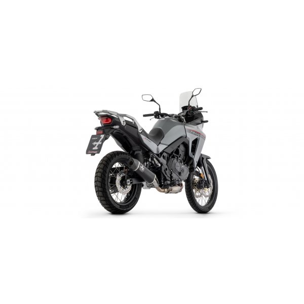 Terminale Arrow Indy Race alluminio con fondello carbonio 72641AK Moto Honda XL 750 TRANSALP 2023-2024 Road Racing