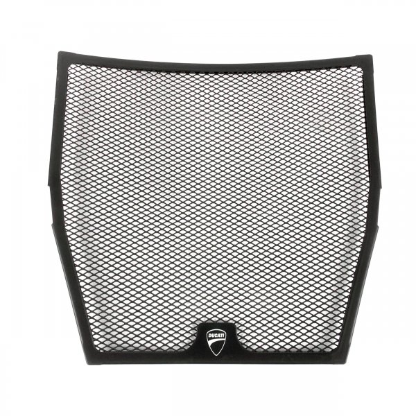 Coppia Griglie Protezione Copri Radiatori Acqua Olio Ducati Streetfighter V4 2020-2024 S SP Moto Road Racing Logo Ducati Corse