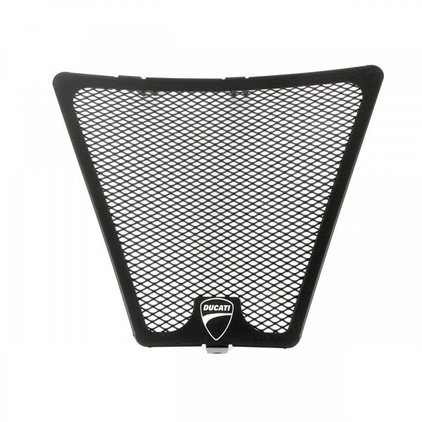 Coppia Griglie Protezione Copri Radiatori Acqua Olio Ducati Streetfighter 848 1098 Moto Road Racing Logo Ducati Corse