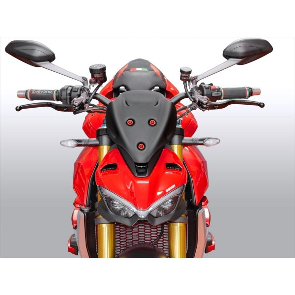 Cupolino Sport Ducabike DBK Special Parts Plexiglass Omologato Scuro Moto Road Racing Ducati StreetFighter V4 V4S SP SP2 20-23