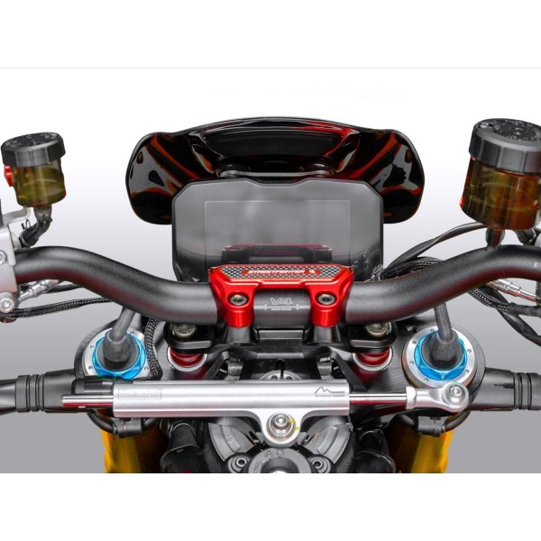 Cupolino Sport Ducabike DBK Special Parts Plexiglass Omologato Scuro Moto Road Racing Ducati StreetFighter V4 V4S SP SP2 20-23