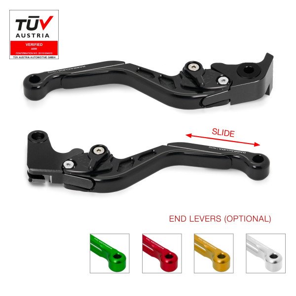 Leve freno/frizione regolabili e Allungabili Barracuda Moto Road Racing Ducati Streetfighter V2 2022-2023