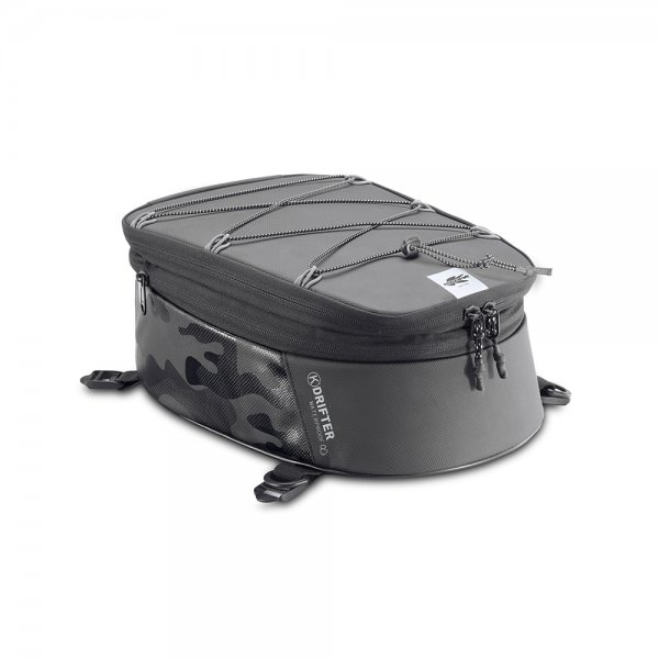 Borsa Sella Universale lacci Kappa DR02 Estensibile 9-12 Litri Road Racing moto viaggio Sport Touring Lavoro