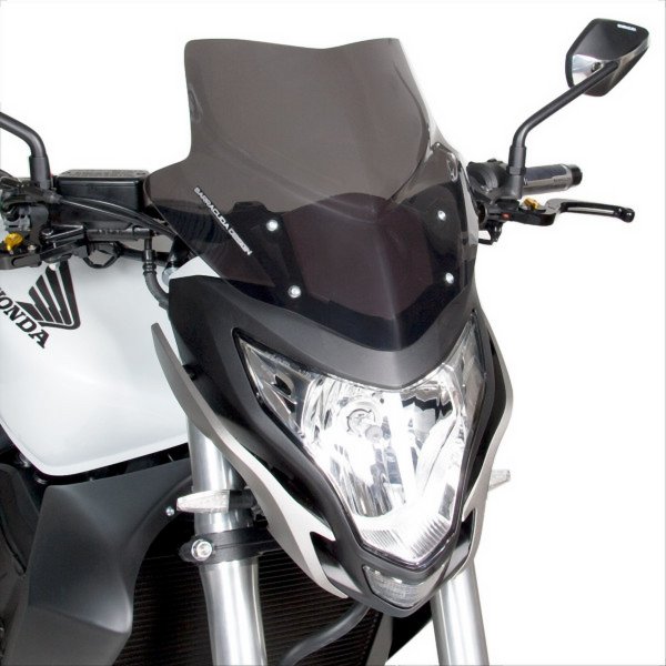 Cupolino Plexiglass Barracuda Semitrasparente Fumè Scuro Honda Hornet 600 2011-2013 Road Racing