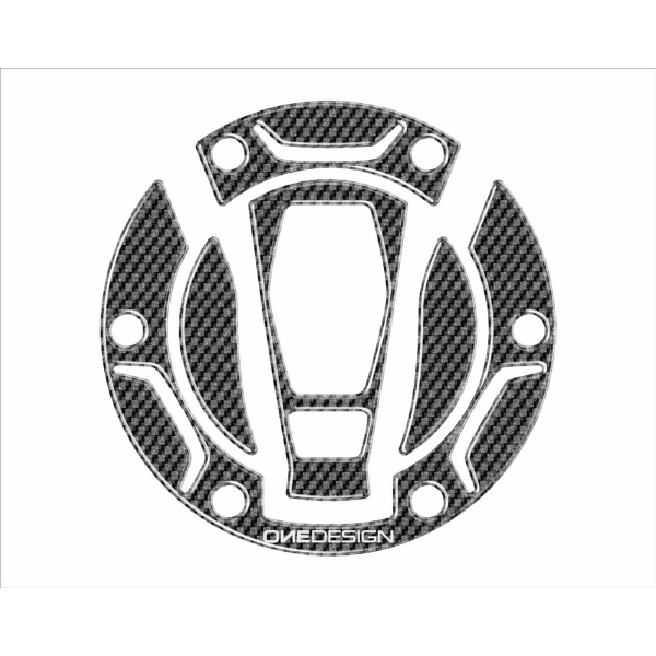 Protezione Tappo e Ghiera Serbatoio Carbon Look Onedesign BMW R 1300 GS 2024-2025 Keyless