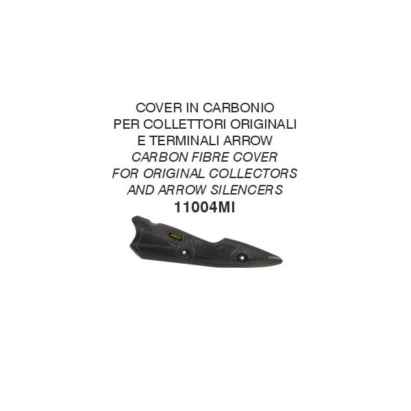 Cover Protezione Calore Arrow 11004MI Carbonio Kawasaki Z 900 / Z 900 SE 2025 Moto Road Racing Street Sport Naked