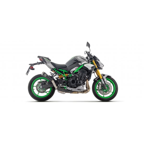 Terminale Omologato Arrow Pro-Race Acciao Nichrom Nero Road Racing Moto Kawasaki Z 900 SE 2025 Street Sport Naked