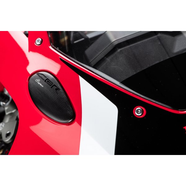 Coppia Tappi Specchietti Ergal Lightech SPE125NER Honda CBR 1000 RR 2008-2010 Superbike Road Racing