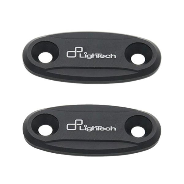 Coppia Tappi Specchietti Ergal Lightech SPE105NER Honda CBR 600 RR 2013-2016 Supersport Road Racing