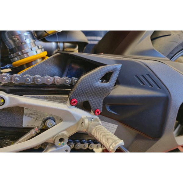 Kit Paratacchi Carbonio Opaco CNC Racing ZA412Y Moto Ducati Panigale V4 / S 2025 Superbike Road Racing 2