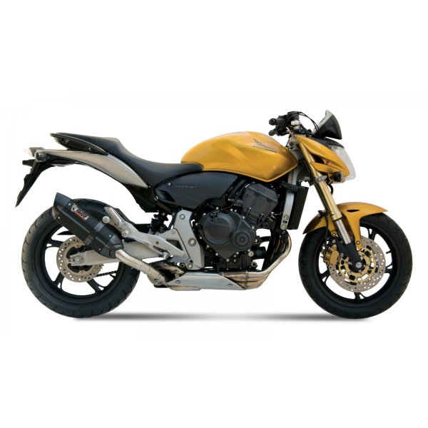 Terminale Mivv Suono Acciaio Nero Omologato H.038.L9 Moto Honda Hornet 600 2011-2013 Naked Sport Road Racing