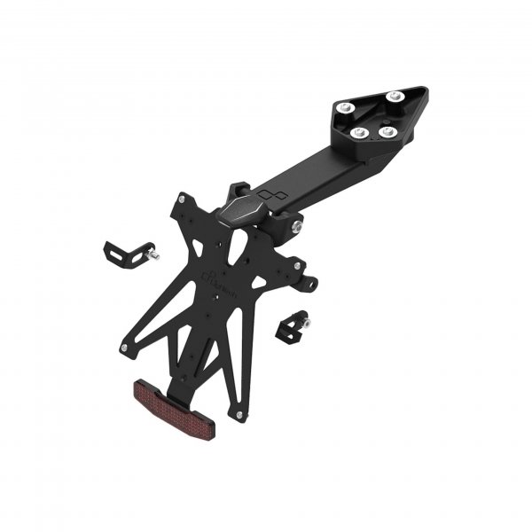 Portatarga Regolabile Lightech KTARTR111A1 Moto Triumph Street Triple 765 S / R / RS / RX 2017-2026 Naked Road Racing