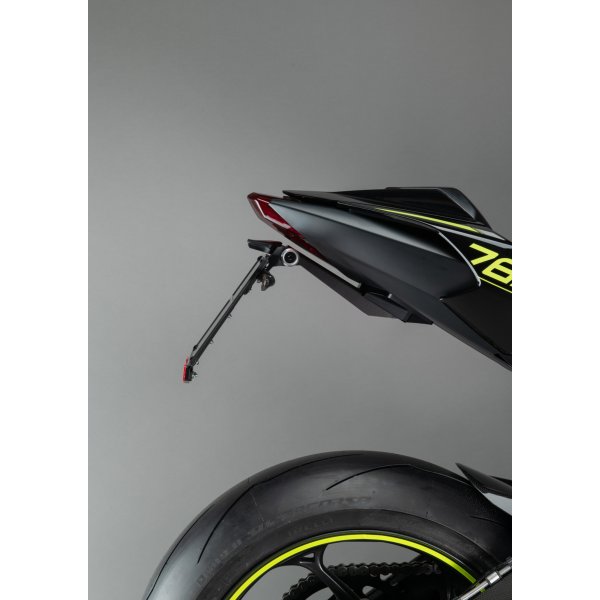 Portatarga Regolabile Lightech KTARTR111A1 Moto Triumph Street Triple 765 S / R / RS / RX 2017-2026 Naked Road Racing