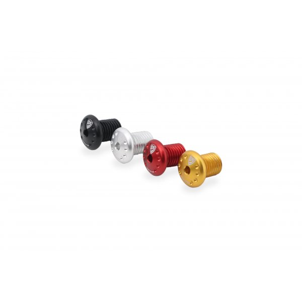 Tappo Copriforo Collarino Specchietto Manubrio CNC Colorati Moto Guzzi V85 TT 19-23 M10 Filettatura DX Road Racing Street Sport