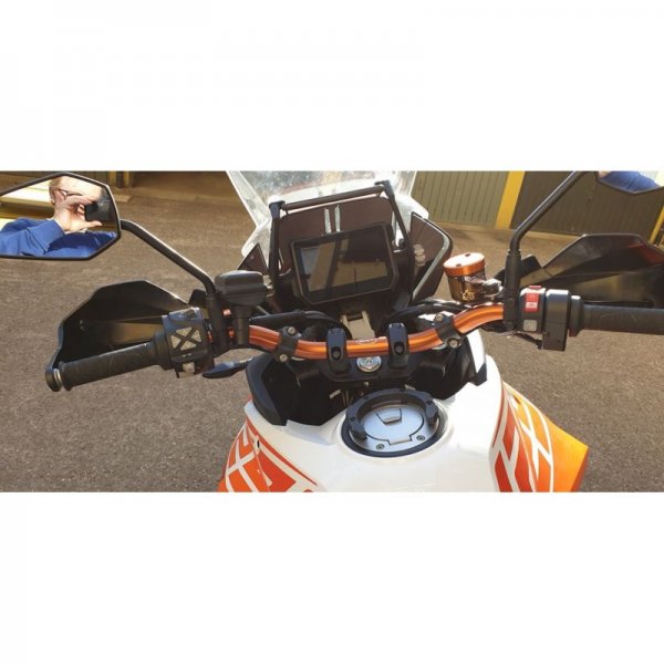 Manubrio Piega Alta Sezione Variabile 22/28 mm SRT TOURBAR28 Moto Naked Road Racing Tourign Viaggio Adventure Off-Road