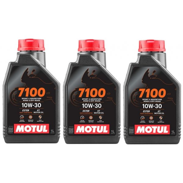 Kit Tagliando 3 Litri Olio Motul 7100 10W30 + Filtro Honda CB 500X 2019-2023