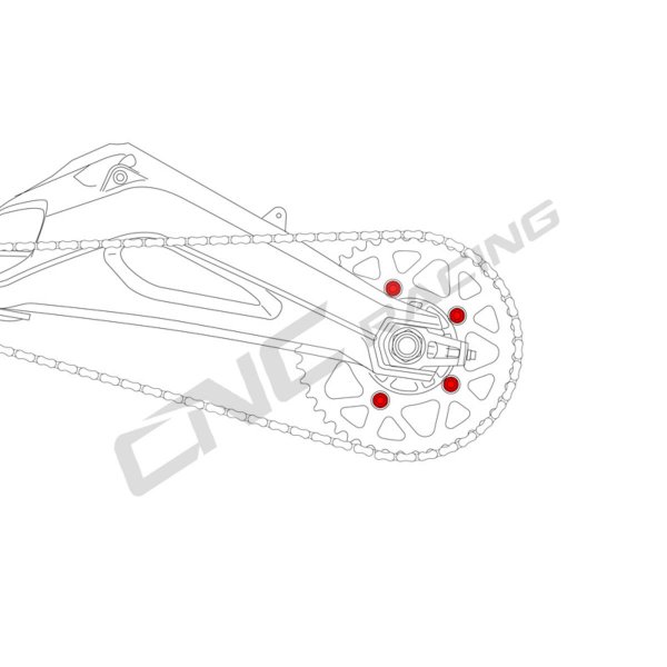 Dadi Corona M 10x1.0 CNC Racing Moto Ducati Monster 937 2021-2025 Naked  Road Racing 2