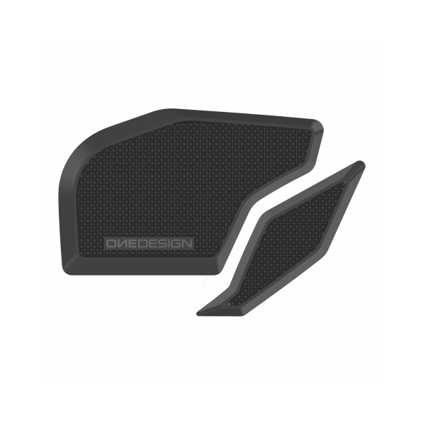 Protezione Laterale serbatoio adesivo Nero/Trasparente HDR OneDesign Print Road Racing Honda CBR 600 RR 2023-2026
