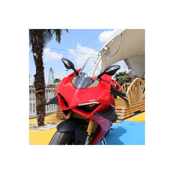 Specchietto Universale con Freccia Led Moto Carenate AeroTech Singolo DX-SX + Coppia 7037-7038