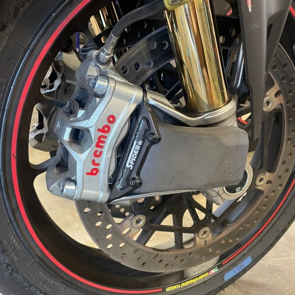 Convogliatori Aria Pinze Freno SPIDER Moto Aprilia RSV4 2021-2024 Superbike Road Racing Track Pista