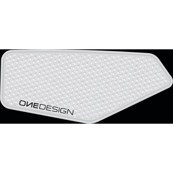 Protezione Laterale serbatoio adesivo Nero/Trasparente HDR OneDesign Print Road Racing Aprilia RS 457 2024-2025