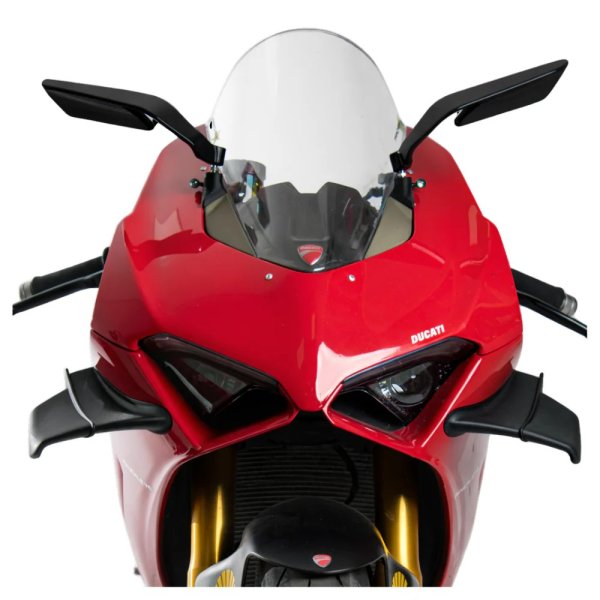Specchietto Universale Dark Saber Ala per Carena FAR Singolo DX-SX + Coppia Road Racing Street Sport Superbike