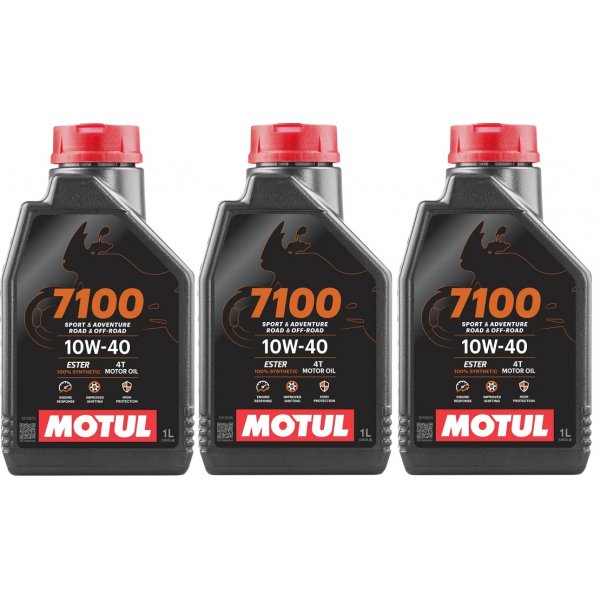 Kit Tagliando 3 Litri Olio Motul 7100 10W40 + Filtro Olio Ison Yamaha T-MAX 560 2020-2021