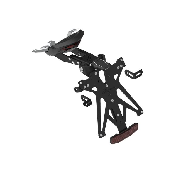 Portatarga Regolabile Lightech KTARTR109A1 Moto Triumph Trident 660 2021-2025 Naked Road Racing