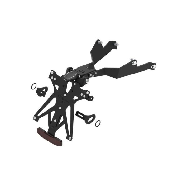Portatarga Regolabile Lightech KTARHO121A1 Moto Honda CBR 650R 2024-2026 Sportivo Corto Road Racing
