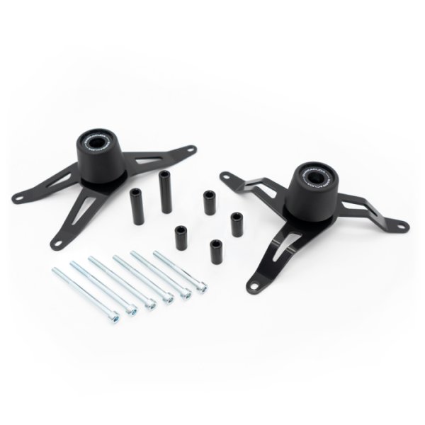 Kit Tamponi Paratelaio Paramotore inserti colorati Moto Aprilia RS 457 2024-2026 Protezione Strada Carene Road Racing 2