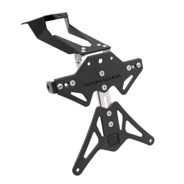 Portatarga Moto Pieghevole Regolabile Barracuda Aprilia RS 457 2024-2026 Sportivo Corto Racing 2