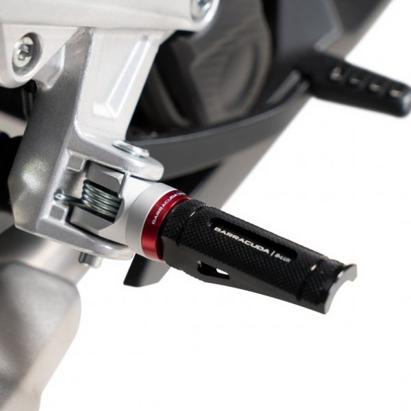 Kit Attacchi Pedaline Poggiapiedi Universali per pedane Moto Anteriori Originali Kawasaki Z1000 Z900 Z650 2