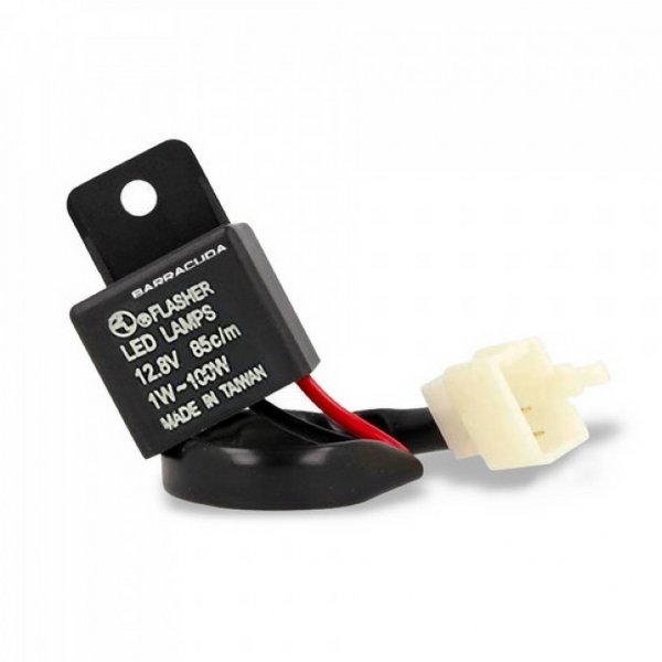 Relay per regolazione lampeggio luci led moto plug and play