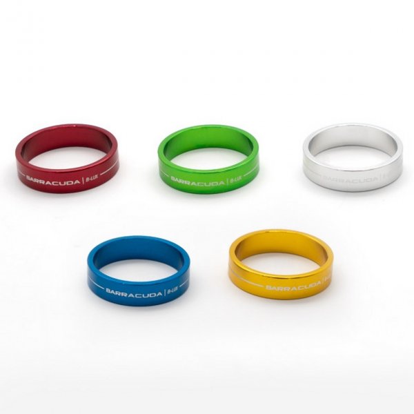 Inserto Anello Alluminio Colorato per Specchietti Bar End Barracuda