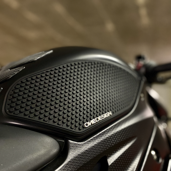 Protezione Laterale serbatoio adesivo Nero/Trasparente HDR OneDesign Print Road Racing BMW S1000RR 09-18 S1000R 14-20
